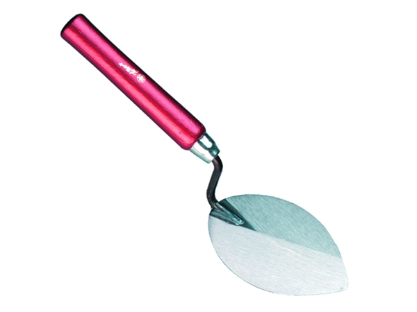 Het Melkmeisje Tegeltroffel spits, houten greep 160mm.