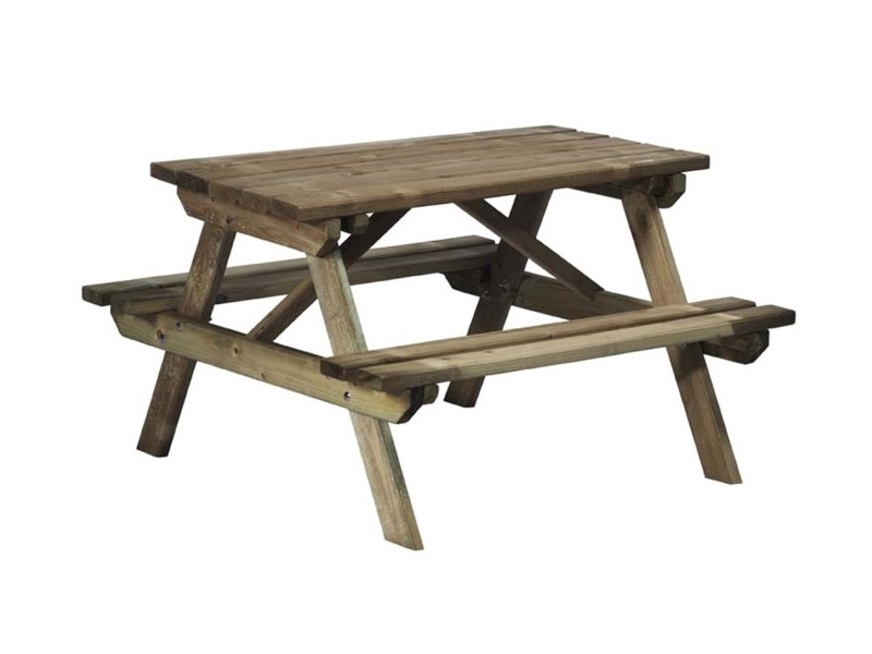 Kinderpicknicktafel.
