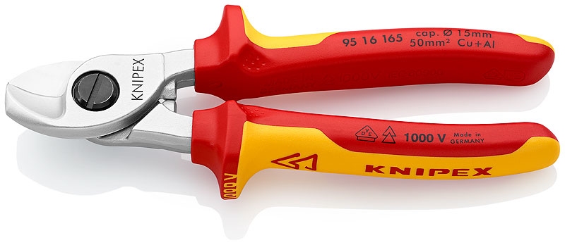 Knipex Kabelschaar VDE, (9516165).