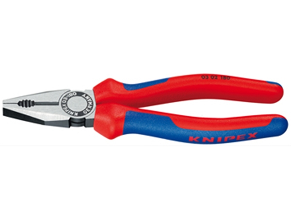 Knipex Kombi-tang gepolijst/comfort 160 mm, (0302160).