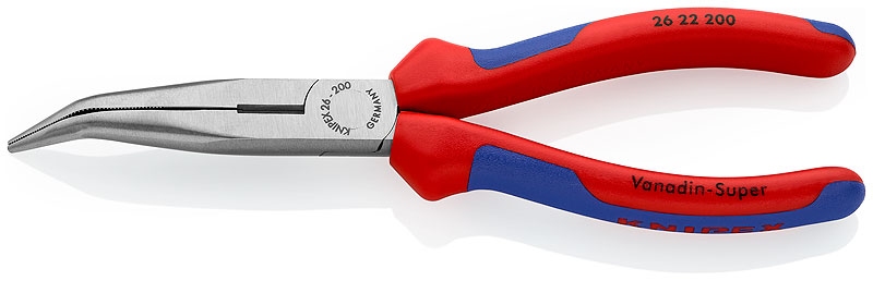 Knipex Telefoontang 45gr. + zijsn. 200 mm, (2622200).