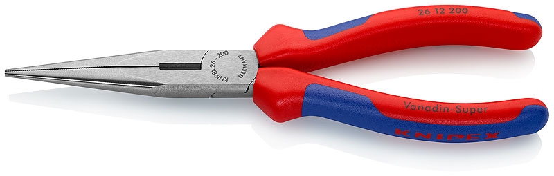 Knipex Telefoontang recht + zijsn. 200 mm, (2612200).