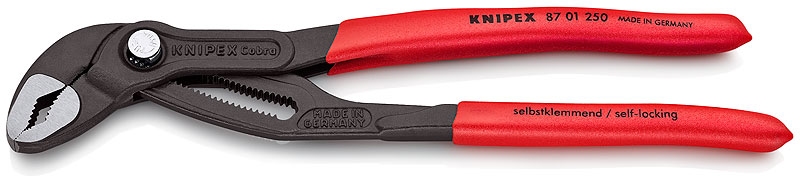 Knipex Waterpomptang Cobra gepolijst 250 mm, (8701250).