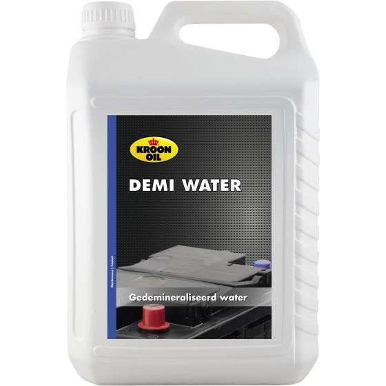 Kroon-oil, Demi Water gedemineraliseerd water, 5 L CAN.