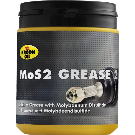Kroon-oil, MoS2 Grease EP 2, 600 G Pot.