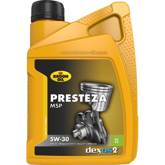 Kroon-oil, PRESTEZA MSP 5W-30, 1 L FLACON.