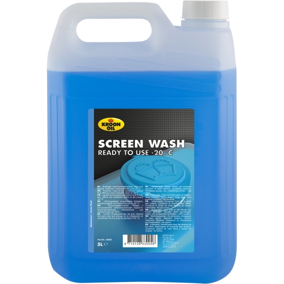 Kroon-oil, Screen Wash -20 ºC, 5 L CAN.