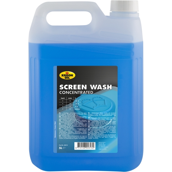 Kroon-oil, Screen Wash Concentrated, 5 L CAN