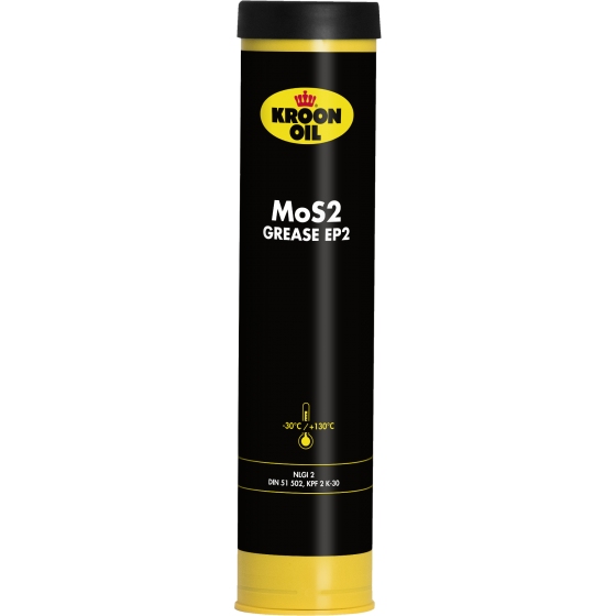 Kroon-oil, vetkoker, MoS2 Grease EP 2, 400 G.