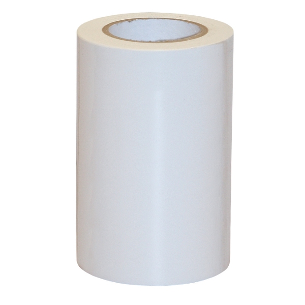 Kuiltape/ reparatietape wit 10cm -10mtr.
