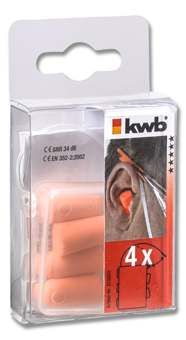 KWB, Wegwerp oordoppen (2 paar)