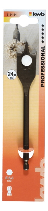 KWB Vlakfreesboor (speedboor), 26 mm.