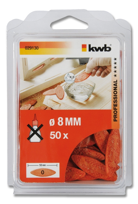 KWB Voorgelijmde houtverbindingsplaatjes, Nummer 20.