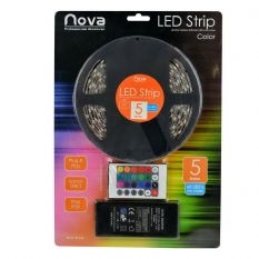 LED strip RGB 5 meter 60led p/m + remote