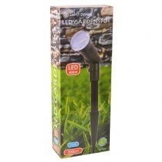 LED tuinspies 1V 200 lumen 4000K, 1,5 meter kabel.
