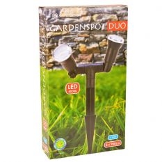 LED tuinspies 2V 400 lumen 4000K, 1,5 meter kabel.