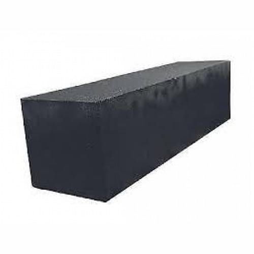 Linia palissade Antraciet strak, 12 x 12 cm, 60 cm lang.