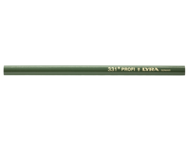 Lyra Steenhouwerspotlood 331, 24 cm groen.