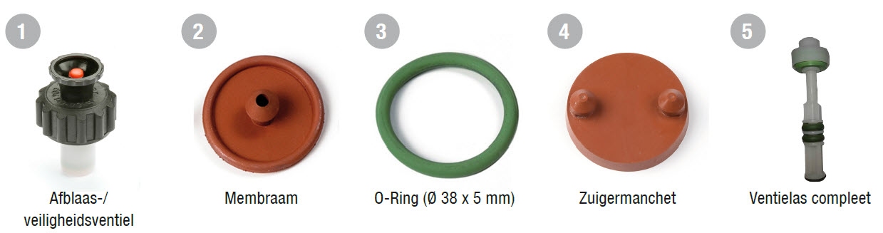 Ombouwset Viton® Prima 5 Speciaal -Gloria.