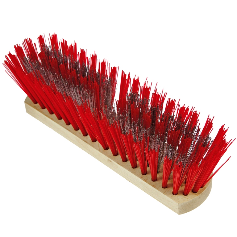 Onkruidbezem rood staal incl steel.