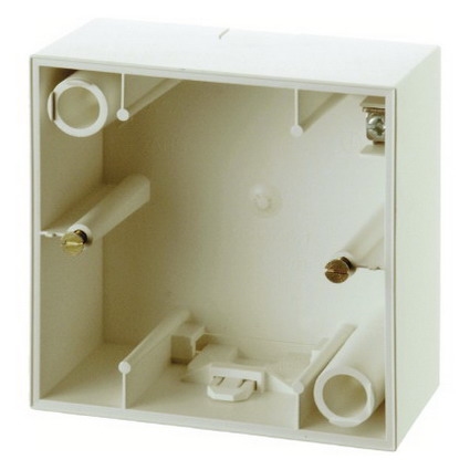 Opbouw bak 1-voudig leeg creme
