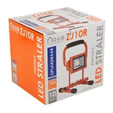 Oplaadbare 10W LED straler 4000K 700 lumen