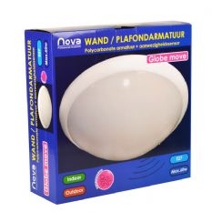 Plafond/wand armatuur E27 + sensor