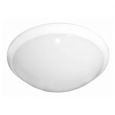 Plafond/wand armatuur E27 rond + opaalkap