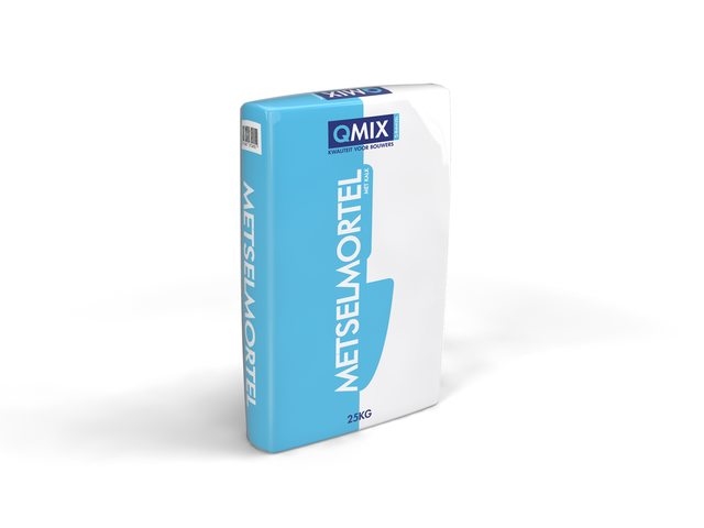 Q-Mix Metselmortel met kalk 25 kg/zak.