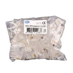 RJ45 8p8c plug tbv Cat6 (50 stuks)