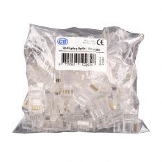 RJ45 8p8c plug tbv Netwerk Cat5e (50 stuks)