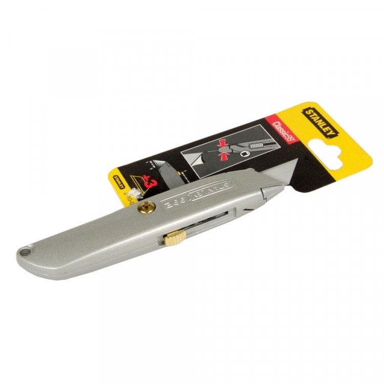 Stanley uitschuifmes metaal 155 mm. (2-10-099).