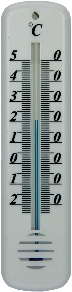 Thermometer 14cm kunststof.