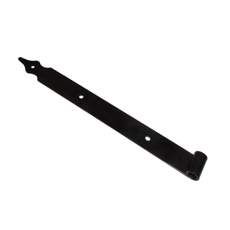Waelbers heng zwart 16 mm gat - 400 mm lang (normale duim)