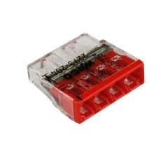 Wago, 4V lasklem mini 4X0.5-2.5.