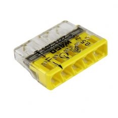 Wago, 5V lasklem mini 5X0.5-2.5.