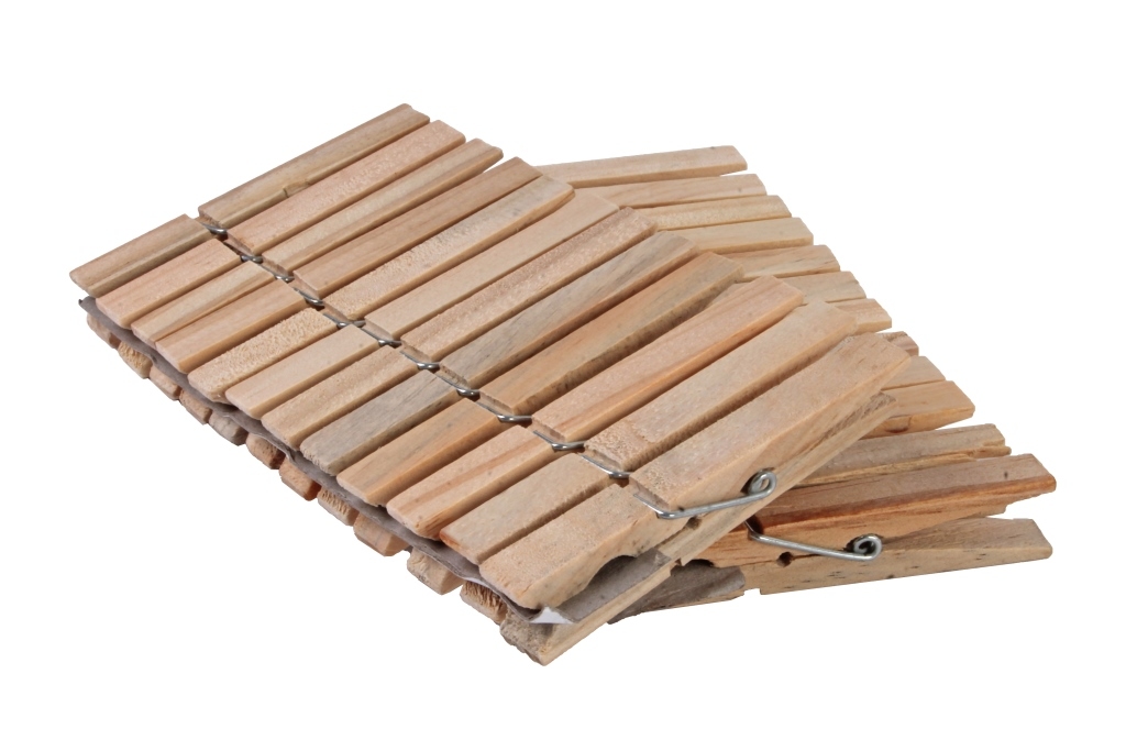 Wasknijpers 24 stuks.