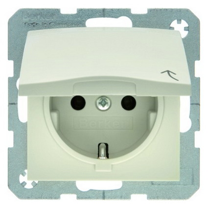 WCD RA+klep inbouw creme