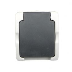 WD 1-voudig stopcontact (randaarde)