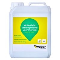 Weber-Beamix .ad amirol - Waterdichtvloeistof, 2,5 ltr.