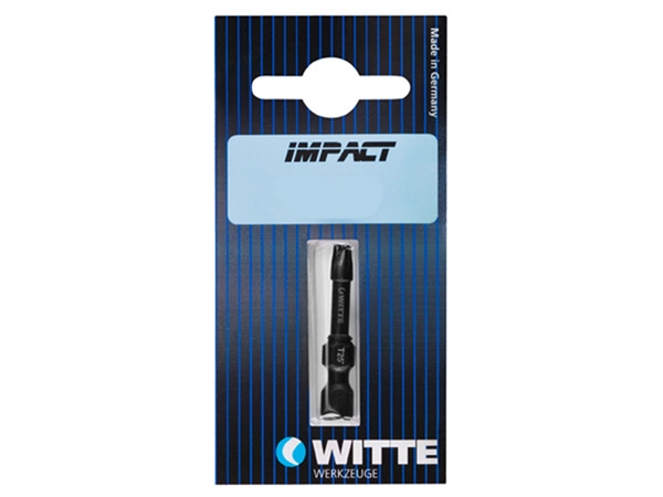 Witte Blister kaart 1DLG BIT IMPACT T 25.