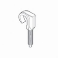 Betonclips 16 t/m 19mm transparant 100st