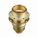 Fitting E14 metaal + schroefrand.