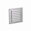 Nedco schoepenrooster rvs 200 x 200 mm.