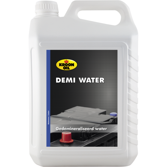 Kroon-oil, Demi Water gedemineraliseerd water, 5 L CAN.